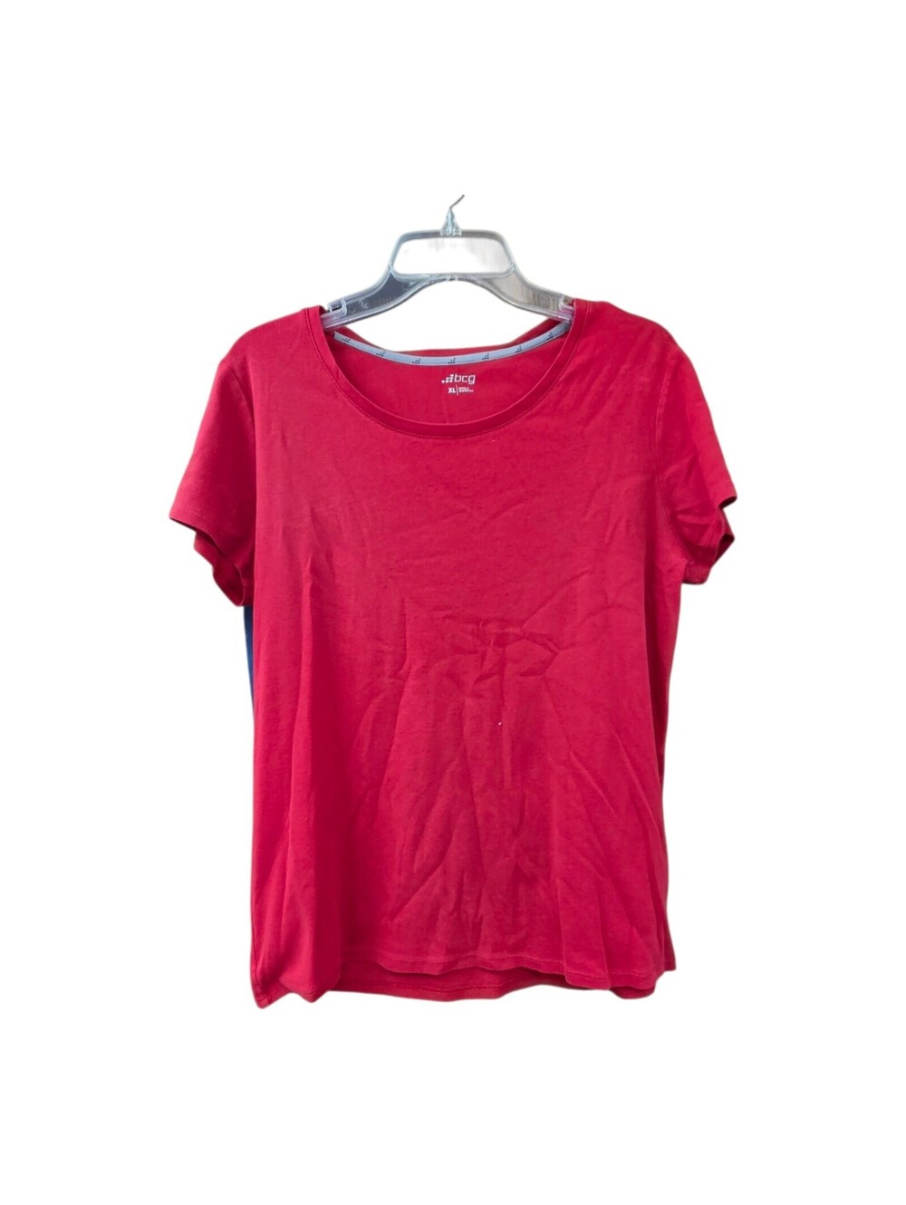 Bcg red shortsleeve tshirt womens